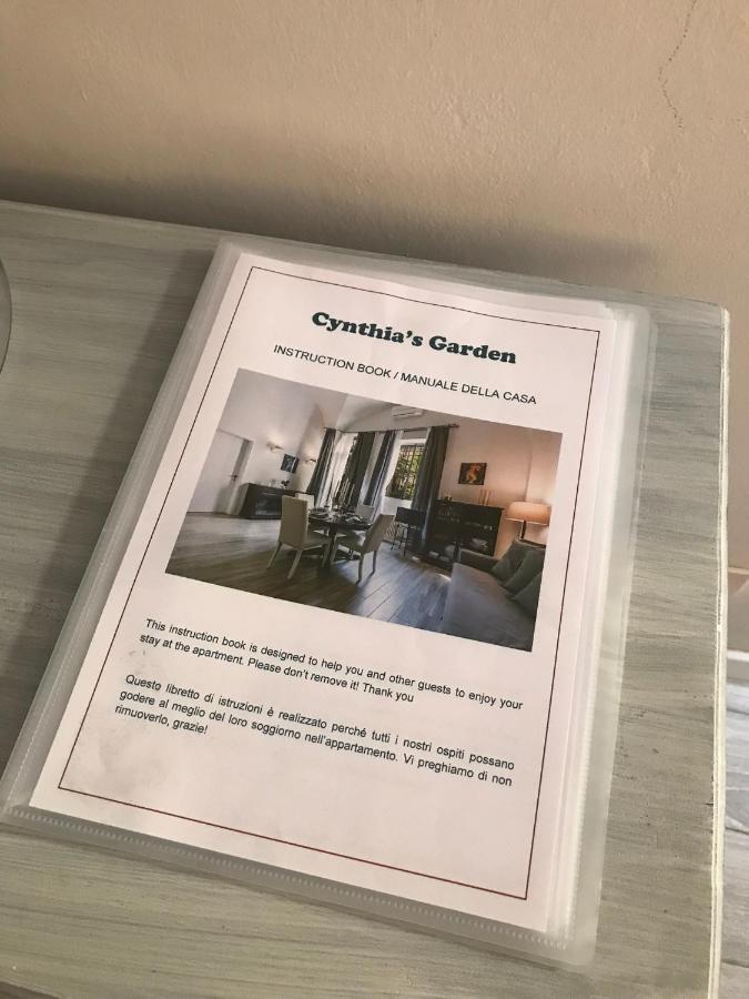 Cynthia'S Garden - Apartment With Private Garden In Santa Croce Флоренция Екстериор снимка